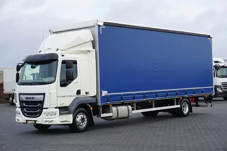 DAF LF / 260 / ACC / E 6 / FIRANKA / 21 PALETY / DŁ. 8, 5 M / ŁAD. 8760 KG zdjęcie 1