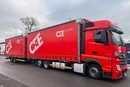 Mercedes ACTROS MP5 euro6 6x2 jumbo zestaw 120m 38palet zdjęcie 3