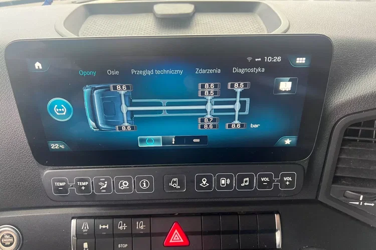 Mercedes ACTROS MP5 euro6 6x2 jumbo zestaw 120m 38palet zdjęcie 36