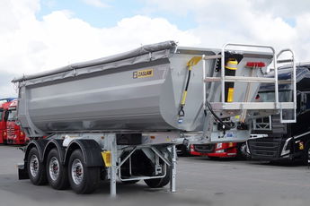 ZASŁAW Zasław WYWROTKA 26 m3 / FABRYCZNIE NOWA / STALOWA / RYNNA WANNA HP / OŚ PODNOSZONA / SAF / 2025 ROK