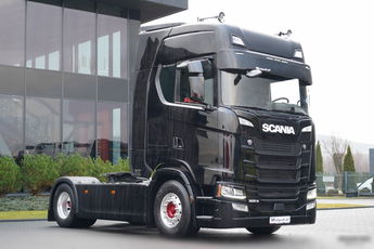 Scania S 500 / RETARDER / KLIMA POSTOJOWA / CAŁA NA PODUSZKACH / ALUFELGI / SKÓRY /
