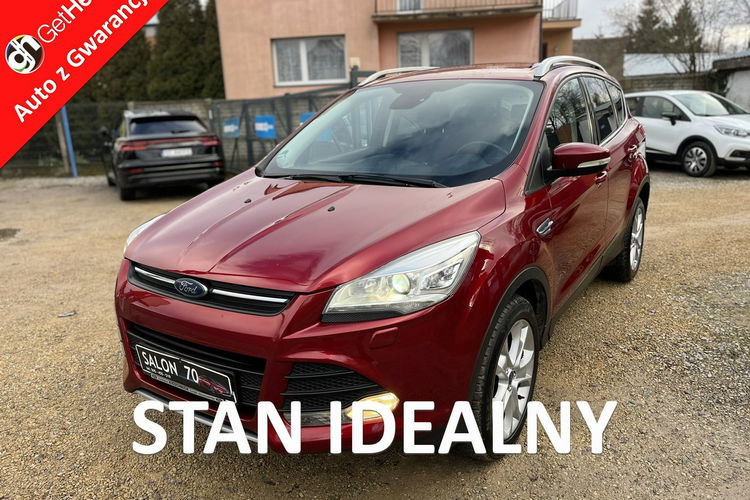 Ford Kuga 2.0 Climatronic Grzana Przednia szyba i fotele Xenon Stan BDB Bezwypad zdjęcie 1