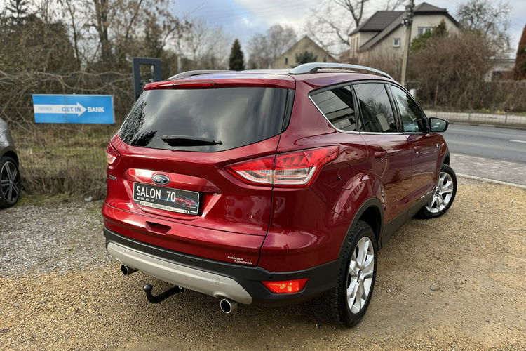 Ford Kuga 2.0 Climatronic Grzana Przednia szyba i fotele Xenon Stan BDB Bezwypad zdjęcie 10