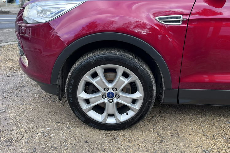 Ford Kuga 2.0 Climatronic Grzana Przednia szyba i fotele Xenon Stan BDB Bezwypad zdjęcie 14