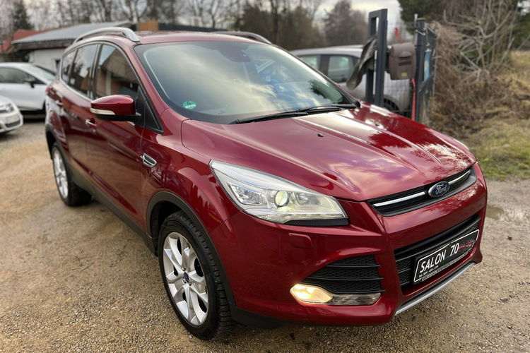 Ford Kuga 2.0 Climatronic Grzana Przednia szyba i fotele Xenon Stan BDB Bezwypad zdjęcie 3