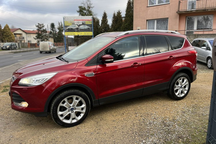 Ford Kuga 2.0 Climatronic Grzana Przednia szyba i fotele Xenon Stan BDB Bezwypad zdjęcie 5