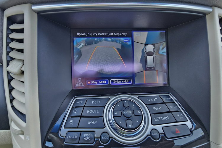 Infiniti QX70 skóra, kamera 360, grzane fotele, serwis, 4awd zdjęcie 26