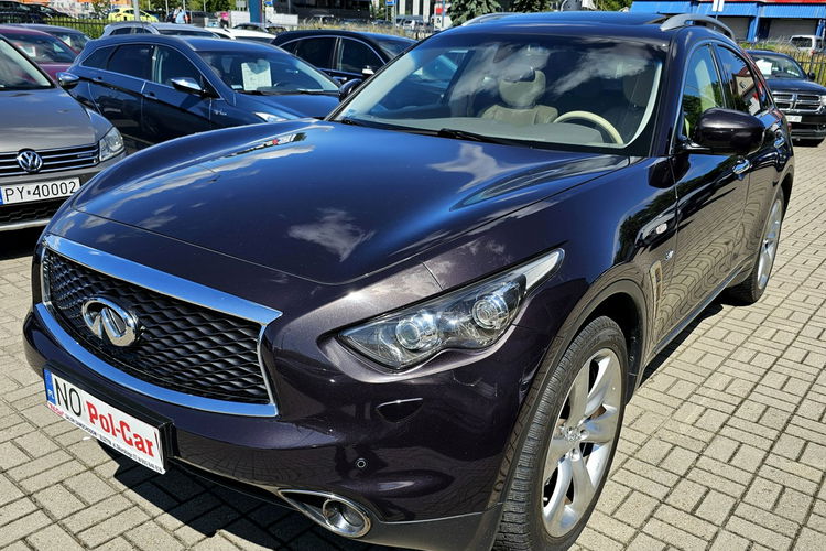 Infiniti QX70 skóra, kamera 360, grzane fotele, serwis, 4awd zdjęcie 4
