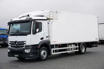 Mercedes ANTOS / 1830 / EURO 6 / CHŁODNIA + WINDA / 18 PALET