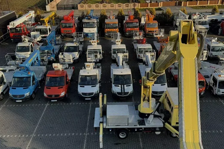 MAN TGL 8.210 Zwyżka WUMAG WT 230 23m w bok 18m podnośnik zdjęcie 38