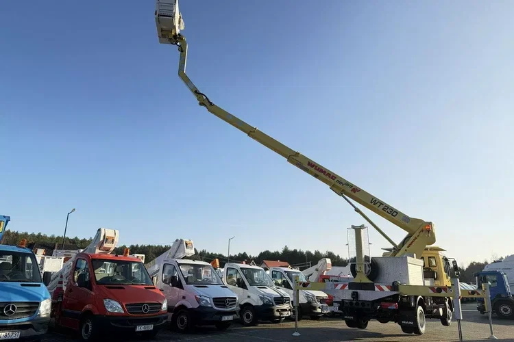 MAN TGL 8.210 Zwyżka WUMAG WT 230 23m w bok 18m podnośnik zdjęcie 44