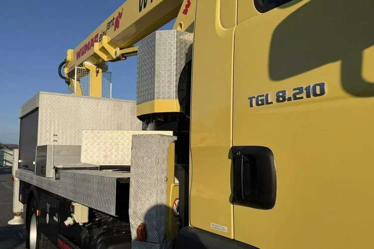 MAN TGL 8.210 Zwyżka WUMAG WT 230 23m w bok 18m podnośnik zdjęcie 29