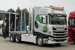 Scania R650 bez EGR pełna opcja palfinger epsilon Z 2x wysów 2018/19 6x4 zdjęcie 1