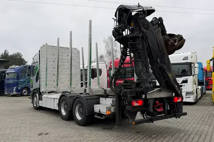 Scania R650 bez EGR pełna opcja palfinger epsilon Z 2x wysów 2018/19 6x4 zdjęcie 13