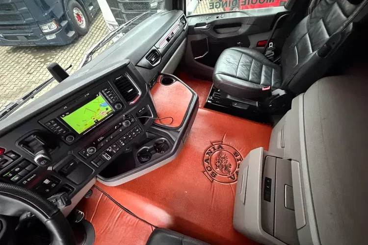 Scania R650 bez EGR pełna opcja palfinger epsilon Z 2x wysów 2018/19 6x4 zdjęcie 26