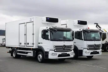 Mercedes ATEGO / 1223 / ACC / EURO 6 / CHŁODNIA + WINDA / MULTITEMPERATURA