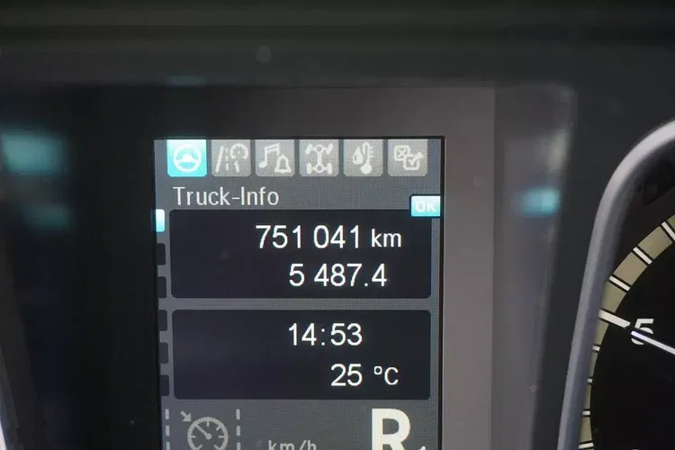 Mercedes ACTROS / 2540 / ACC / E 6 / ZESTAW PRZEJAZDOWY / CHŁODNIA + WINDA / 38 PALET zdjęcie 12