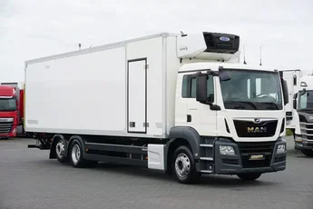 MAN TGS / 26.360 / EURO 6 / CHŁODNIA + WINDA / 23 PALETY