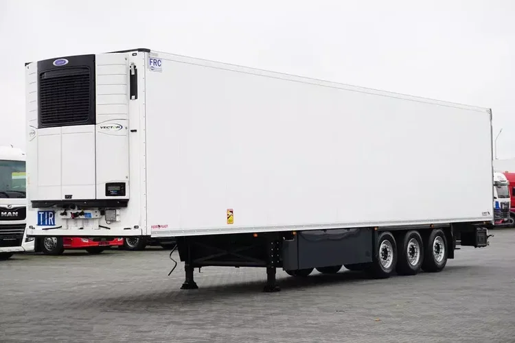 Schmitz / CHŁODNIA / CARRIER VECTOR 1550 / OŚ PODNOSZONA zdjęcie 1
