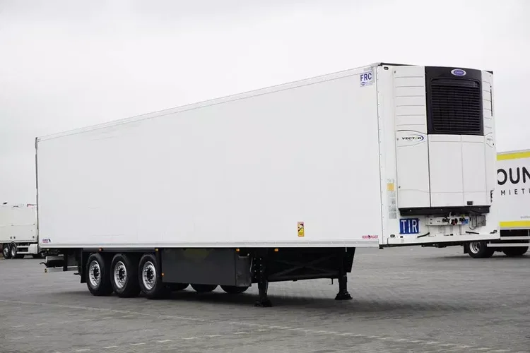 Schmitz / CHŁODNIA / CARRIER VECTOR 1550 / OŚ PODNOSZONA zdjęcie 2