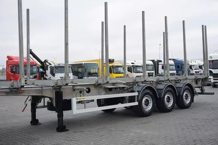 ZASŁAW / KŁONICOWA / DO DREWNA / WAGA 6 400 KG / OŚ PODNOSZONA zdjęcie 12