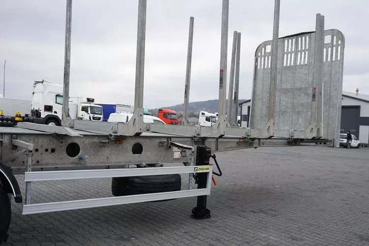 ZASŁAW / KŁONICOWA / DO DREWNA / WAGA 6 400 KG / OŚ PODNOSZONA zdjęcie 14