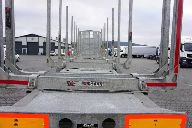 ZASŁAW / KŁONICOWA / DO DREWNA / WAGA 6 400 KG / OŚ PODNOSZONA zdjęcie 16