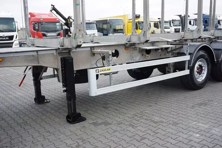 ZASŁAW / KŁONICOWA / DO DREWNA / WAGA 6 400 KG / OŚ PODNOSZONA zdjęcie 17