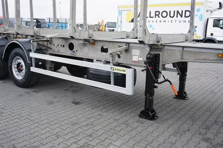 ZASŁAW / KŁONICOWA / DO DREWNA / WAGA 6 400 KG / OŚ PODNOSZONA zdjęcie 18