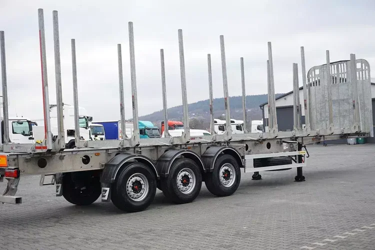 ZASŁAW / KŁONICOWA / DO DREWNA / WAGA 6 400 KG / OŚ PODNOSZONA zdjęcie 19