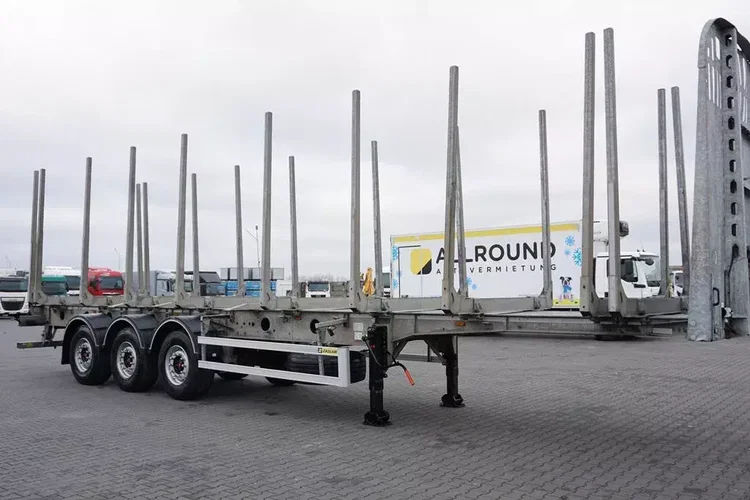 ZASŁAW / KŁONICOWA / DO DREWNA / WAGA 6 400 KG / OŚ PODNOSZONA zdjęcie 21