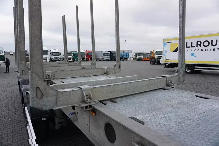 ZASŁAW / KŁONICOWA / DO DREWNA / WAGA 6 400 KG / OŚ PODNOSZONA zdjęcie 22