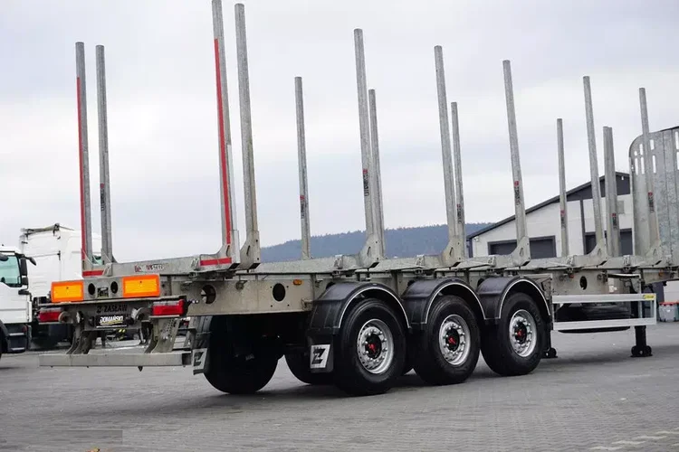 ZASŁAW / KŁONICOWA / DO DREWNA / WAGA 6 400 KG / OŚ PODNOSZONA zdjęcie 23