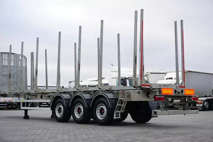 ZASŁAW / KŁONICOWA / DO DREWNA / WAGA 6 400 KG / OŚ PODNOSZONA zdjęcie 24