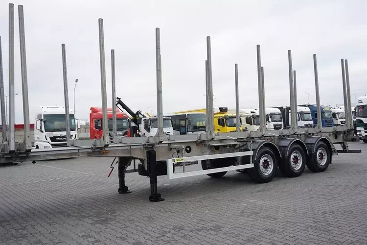 ZASŁAW / KŁONICOWA / DO DREWNA / WAGA 6 400 KG / OŚ PODNOSZONA zdjęcie 25