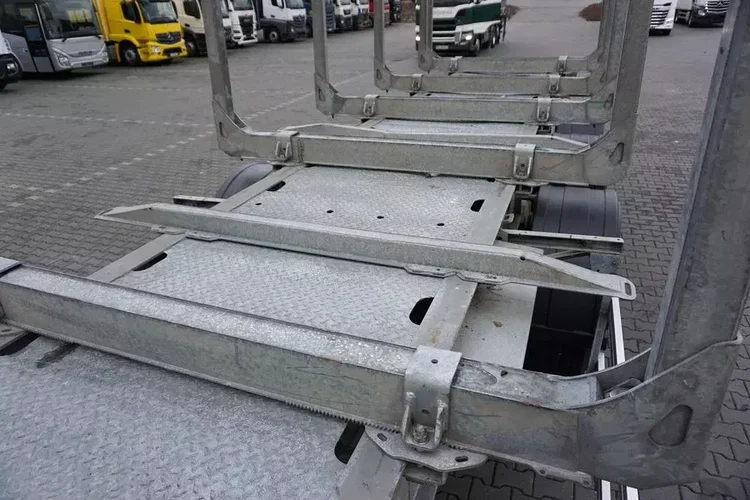 ZASŁAW / KŁONICOWA / DO DREWNA / WAGA 6 400 KG / OŚ PODNOSZONA zdjęcie 26