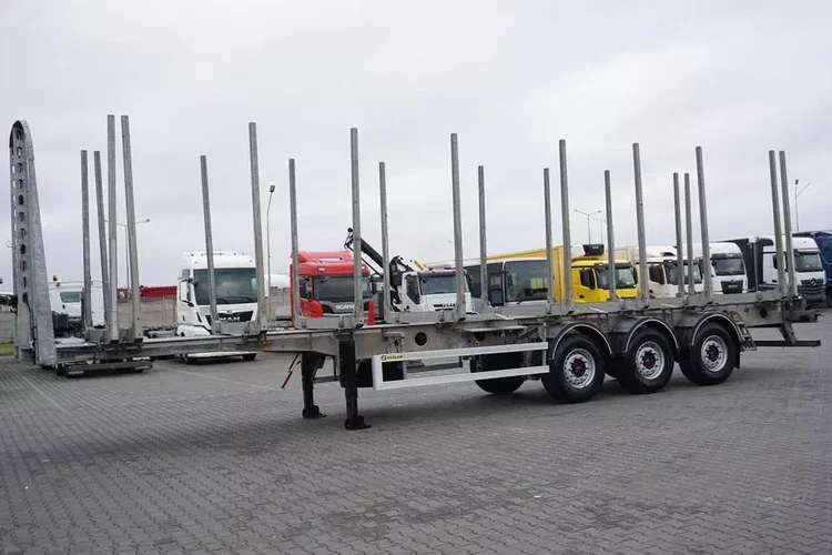 ZASŁAW / KŁONICOWA / DO DREWNA / WAGA 6 400 KG / OŚ PODNOSZONA zdjęcie 3