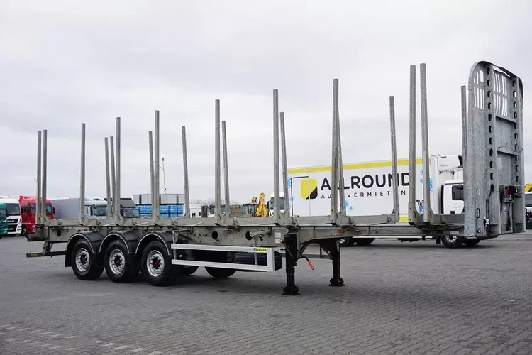 ZASŁAW / KŁONICOWA / DO DREWNA / WAGA 6 400 KG / OŚ PODNOSZONA zdjęcie 4