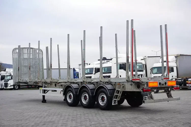 ZASŁAW / KŁONICOWA / DO DREWNA / WAGA 6 400 KG / OŚ PODNOSZONA zdjęcie 6