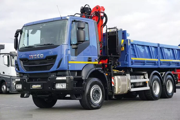 Iveco TRAKKER / 380T41 / E 6 / WYWROTKA + HDS / 6 X 4 / ROTATOR zdjęcie 23