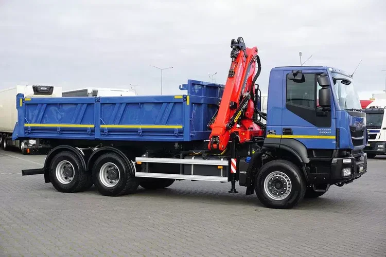 Iveco TRAKKER / 380T41 / E 6 / WYWROTKA + HDS / 6 X 4 / ROTATOR zdjęcie 37