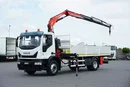 Iveco EUROCARGO / 160-21 / SKRZYNIOWY + HDS / FASSI F110 / ROTATOR / PILOT zdjęcie 1