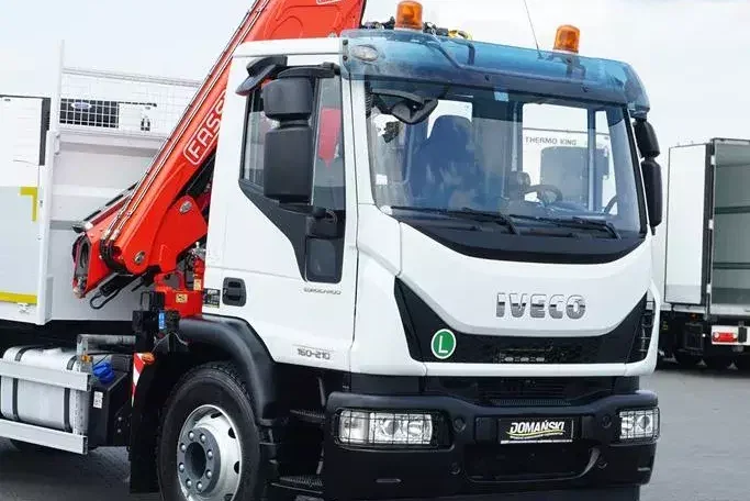 Iveco EUROCARGO / 160-21 / SKRZYNIOWY + HDS / FASSI F110 / ROTATOR / PILOT zdjęcie 30