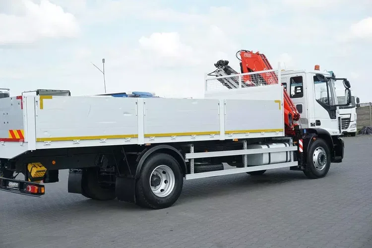 Iveco EUROCARGO / 160-21 / SKRZYNIOWY + HDS / FASSI F110 / ROTATOR / PILOT zdjęcie 40