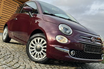 Fiat 500 1.25 Benz. 70KM z Niemiec, Panorama, Tempomat - Model Liftowy 2017r.