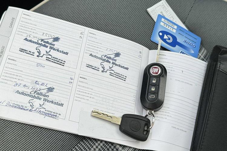 Fiat 500 1.25 Benz. 70KM z Niemiec, Panorama, Tempomat - Model Liftowy 2017r. zdjęcie 13