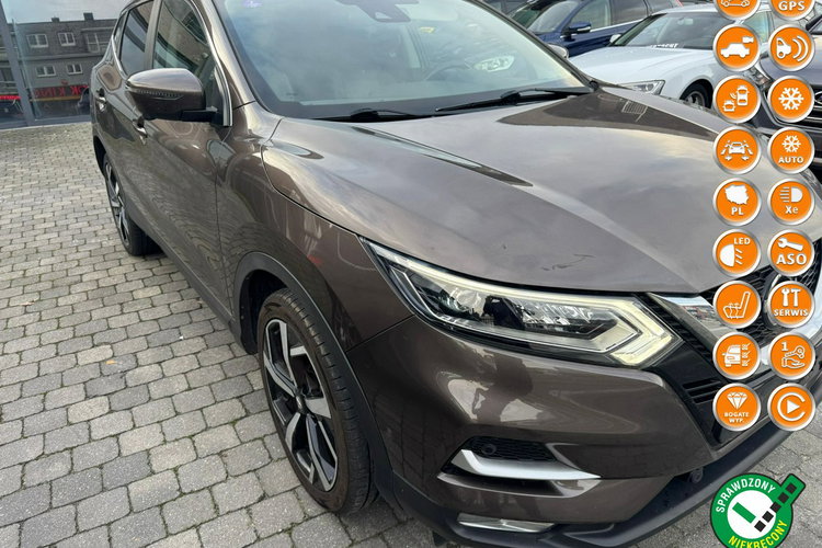 Nissan Qashqai 1.3dig-turbo panorama full Ledy kamery skory zamiana 1.r . Gwarancją zdjęcie 1