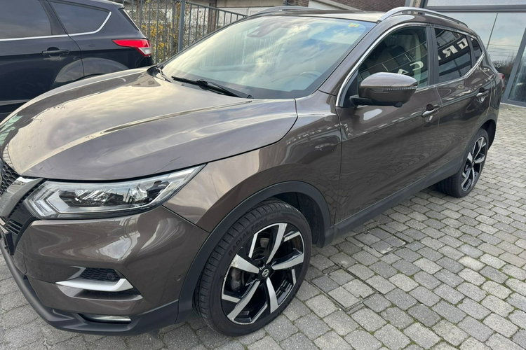 Nissan Qashqai 1.3dig-turbo panorama full Ledy kamery skory zamiana 1.r . Gwarancją zdjęcie 9