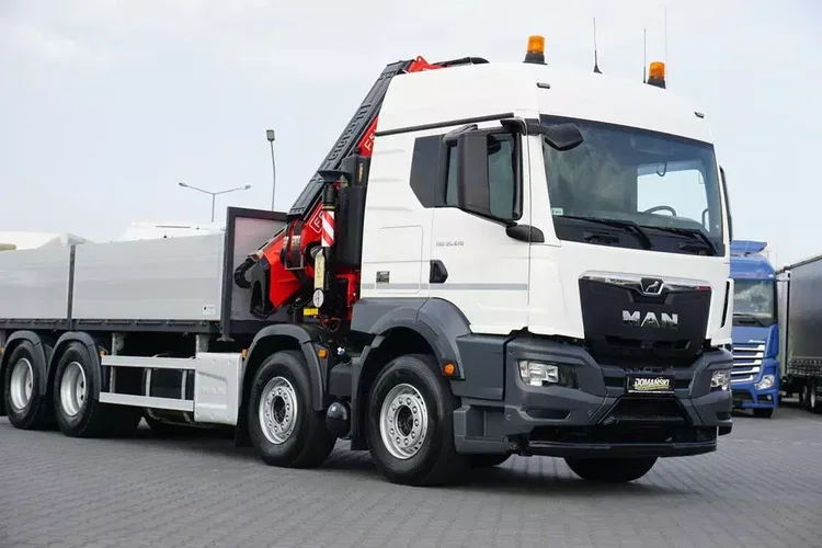 MAN TGS / 35.470 / E 6 / SKRZYNIOWY + HDS / FASSI F 545 / ŁAD. 13 105 KG / PILOT zdjęcie 28
