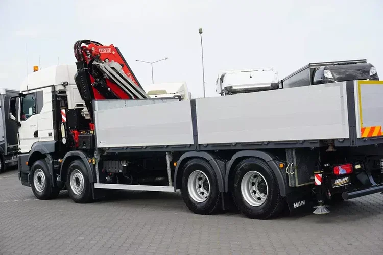 MAN TGS / 35.470 / E 6 / SKRZYNIOWY + HDS / FASSI F 545 / ŁAD. 13 105 KG / PILOT zdjęcie 39